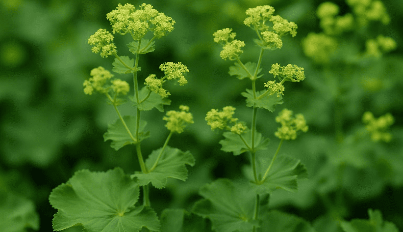 GettyImages-1170207585-31 Green plant with small yellow-green clustered flowers.