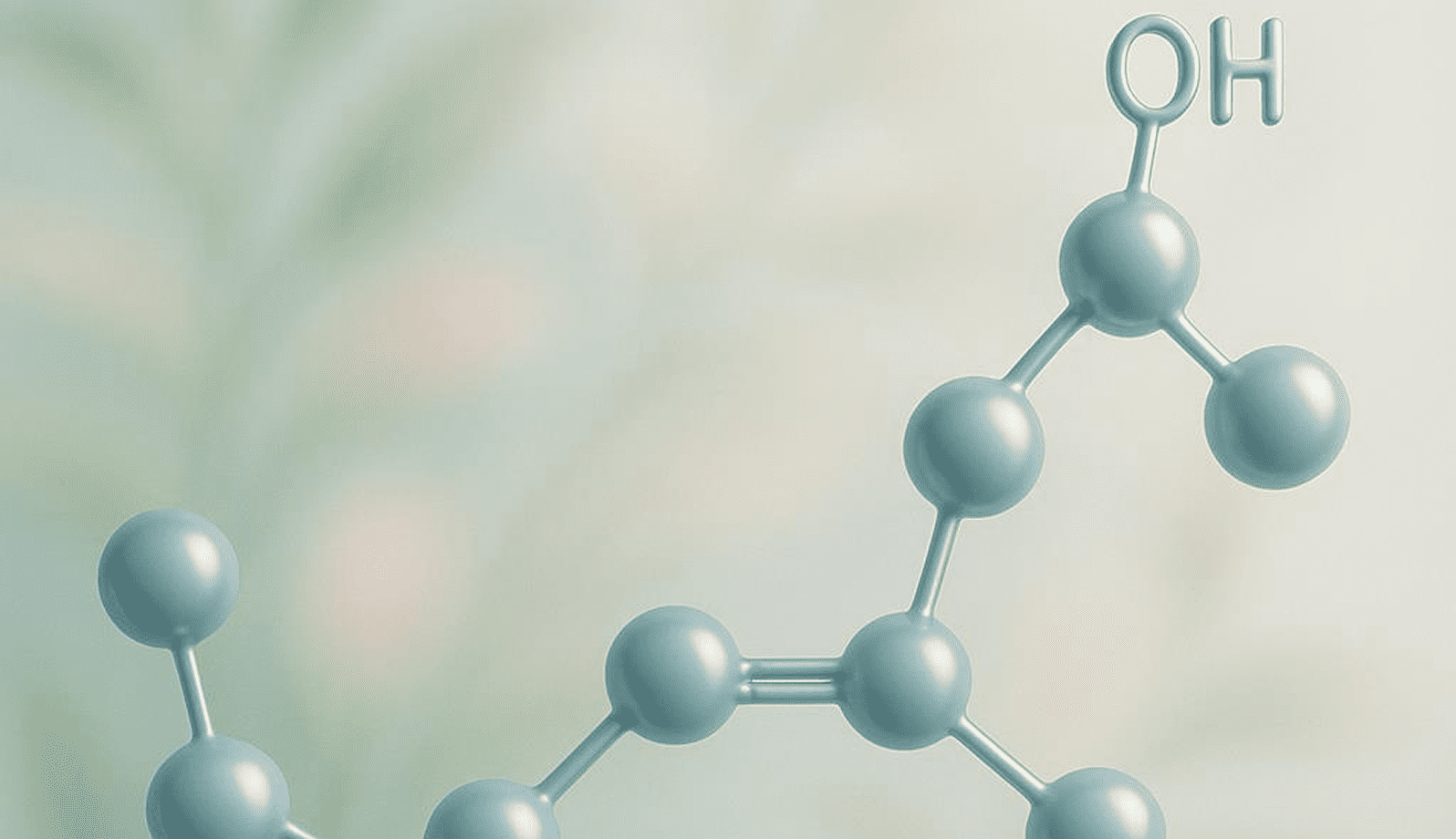 GettyImages-1170207585-8 3D model of a molecular structure with atoms connected by bonds.